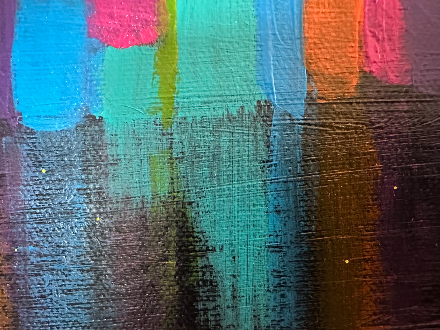 River City at Night - 24"x12"