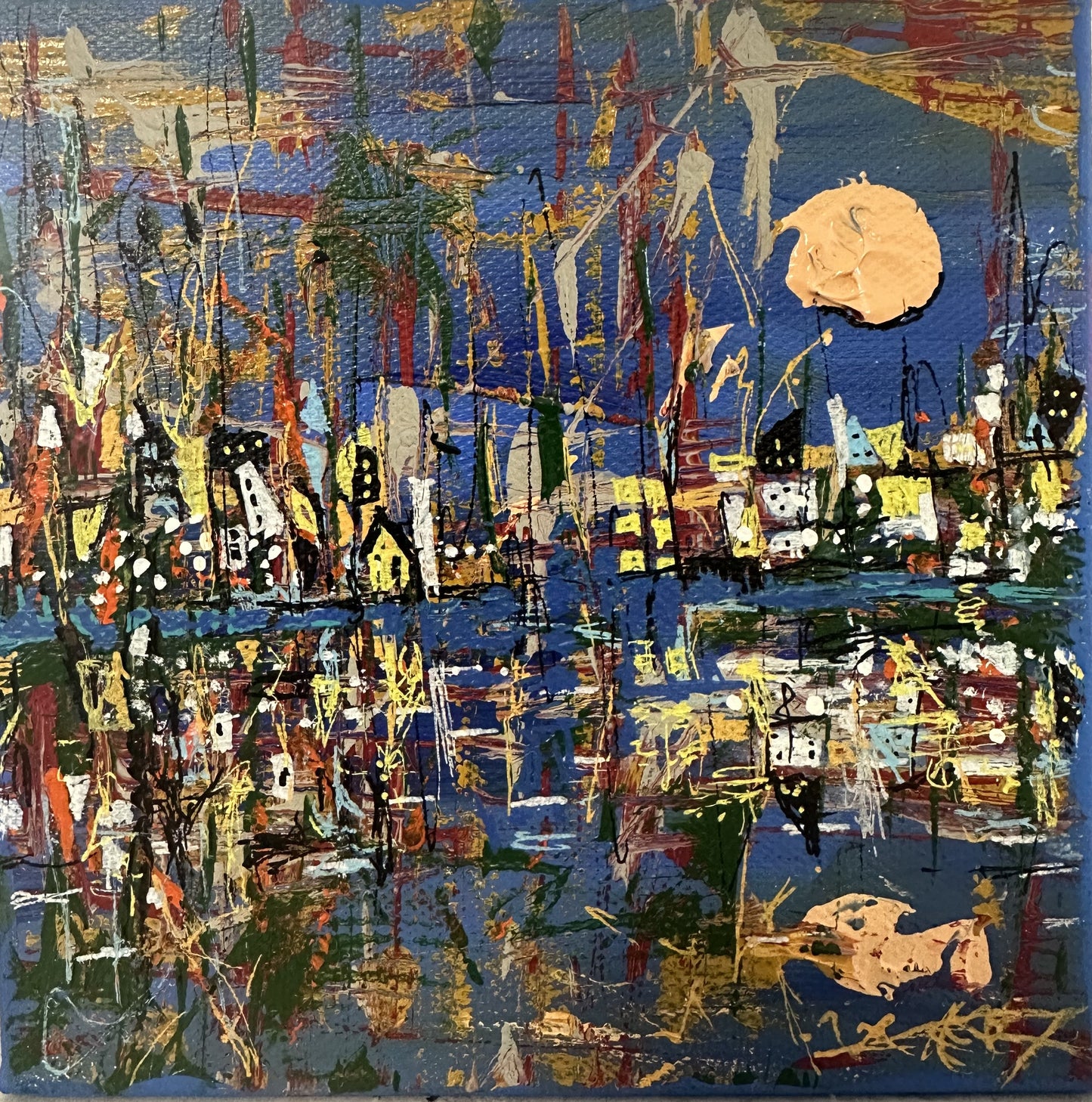 Wednesday - 6"x6"