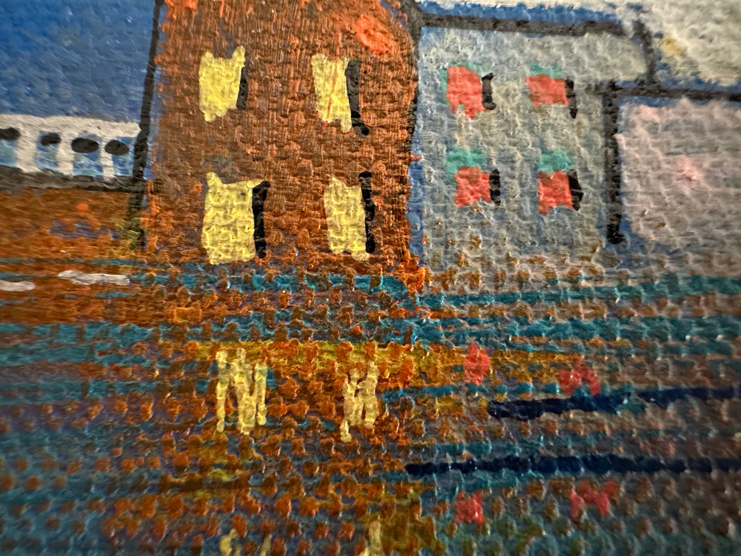 Where the Seas Meet - 12"x4"