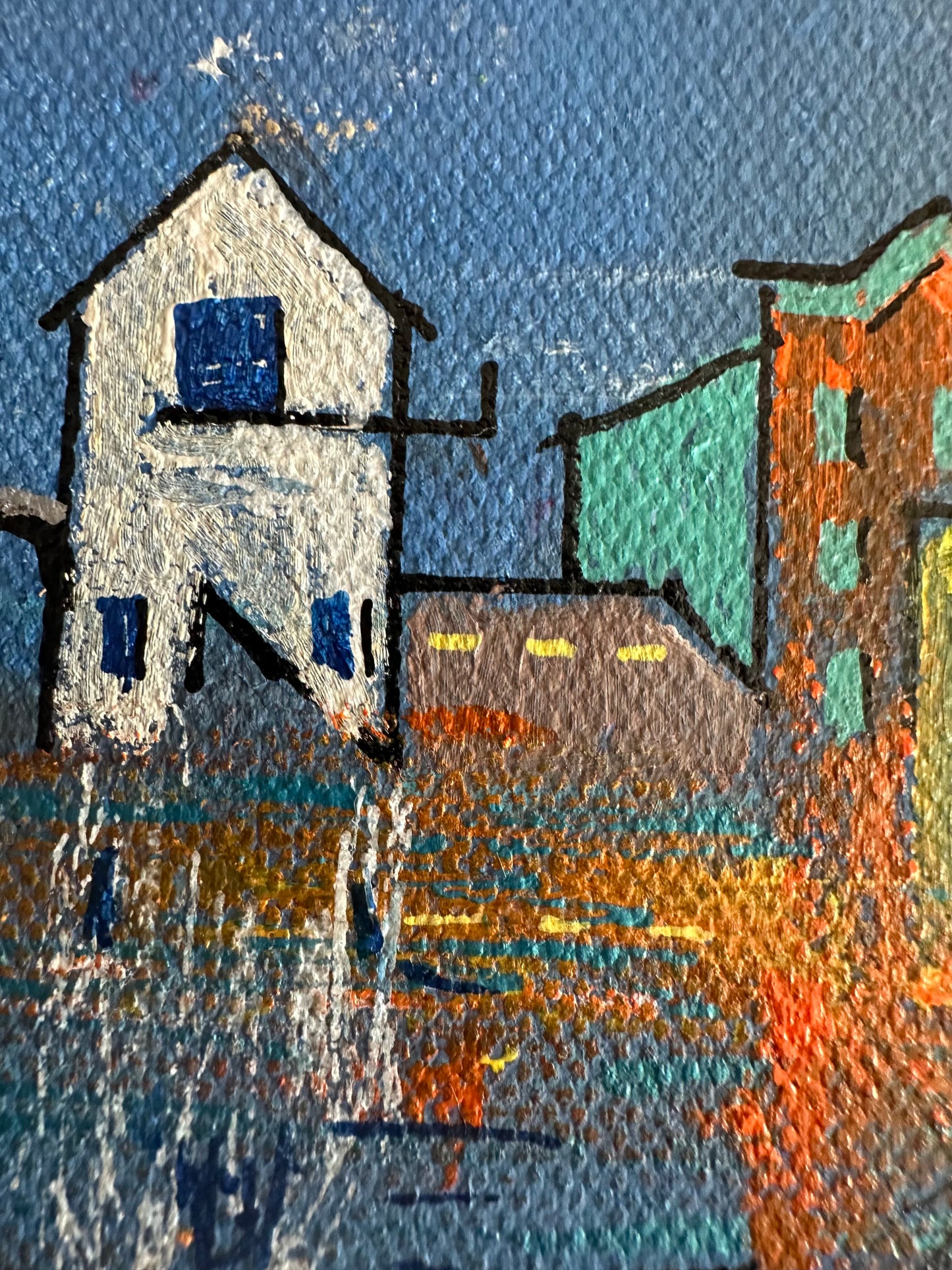 Where the Seas Meet - 12"x4"