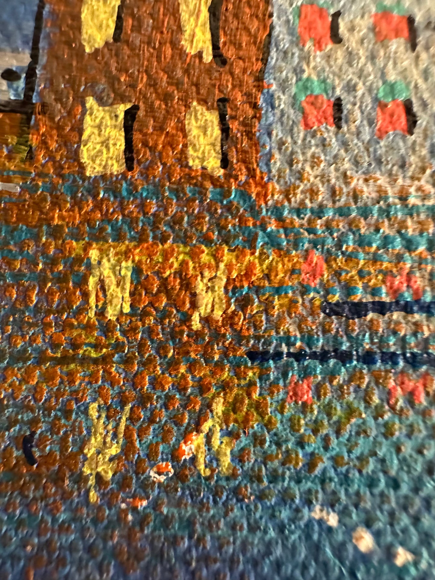 Where the Seas Meet - 12"x4"