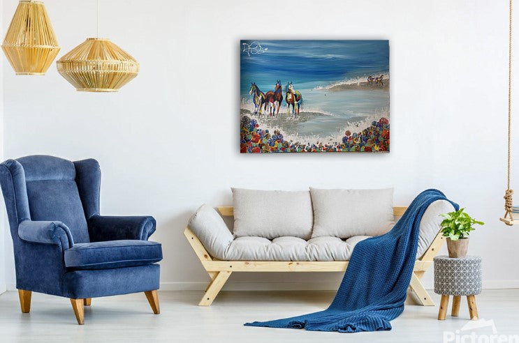 Beach Bums - 40" x 30"