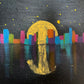 River City at Night - 24"x12"