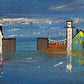 Where the Seas Meet - 12"x4"