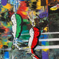 Rounded up - 30" x 40"