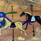 Carousel War Horses - 40" x 30"
