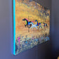 Carousel War Horses - 40" x 30"
